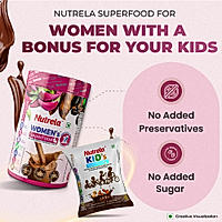 Patanjali Nutrela Women SuperFoods (400g) + Kid's SuperFood (150g)