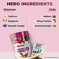 Patanjali Nutrela Women SuperFoods (400g) + Kid's SuperFood (150g)