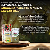 Patanjali Nutrela Men's SuperFood + Moringa Tablet (Combo)