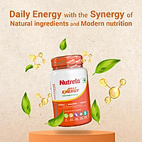 Patanjali Nutrela Daily Energy - Organic B Complex Capsules (Pack of 2)