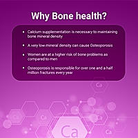 Patanjali Nutrela Bone Health - Natural Calcium Supplement (Pack of 3)