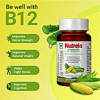 Patanjali Nutrela Vitamin B12 - 30 Veg Capsules (Pack of 1)