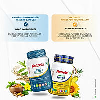 Patanjali Nutrela Daily Active + Organic Omega (Combo)