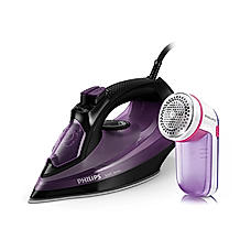 Philips All Weather Combo - Steam Iron DST5030/80 & Fabric Pill Remover GC026/30 