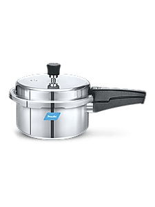 Preethi Pressure Cooker Outer Lid Induction Base Aluminium 3L