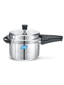 Preethi Pressure Cooker Outer Lid Induction Base Aluminium 5L