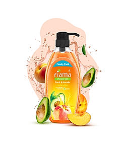 Peach & Avocado Shower Gel, 900 ml