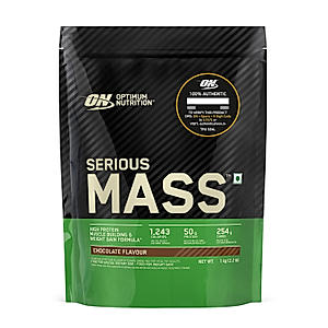Serious Mass Weight Gainer | 1 kg (2.2 lbs) | Chocolate