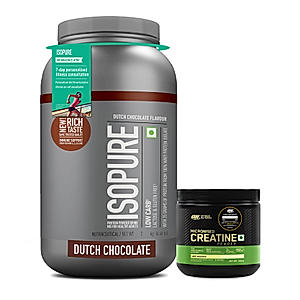 Isopure Dutch Choc2Kg(Immune Support, Lactose-Free)+250g ONCreatn IND