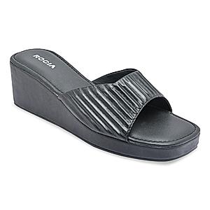 Womens wedge house online slippers