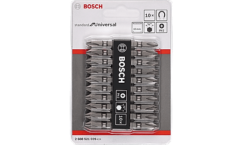 Extra Hard Double-Ended Screwdriver Bit Packs, Phillips Sets