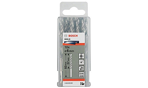 HSS-G DIN 338 Metal Drill Bits Single Products / Multipacks