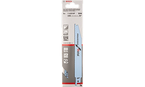 S 123 XF Progressor for Metal Recip Blades Single Products / Multipacks