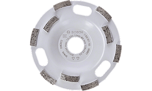 Bosch Concrete Grinding wheel, 5" / 125mm diameter, Segment Height 2.5 mm, Pack of 1