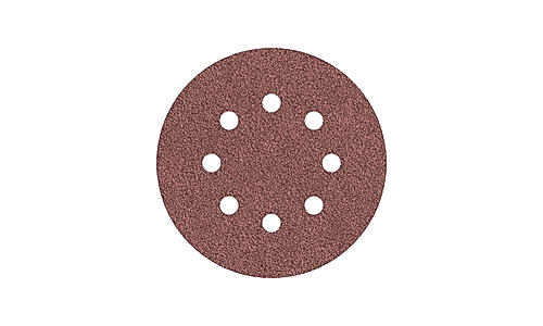 Bosch Hook and Loop Sanding sheet for Random Orbital Sander, 5" / 125mm, 8 Holes, 60 Grit, Pack of 5