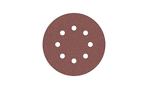 Bosch Hook and Loop Sanding sheet for Random Orbital Sander, 5" / 125mm, 8 Holes, 180 Grit, Pack of 5