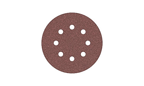 Bosch Hook and Loop Sanding sheet for Random Orbital Sander, 5" / 125mm, 8 Holes, 240 Grit, Pack of 5