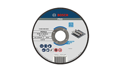 Expert for Metal Cutting Discs with Straight Centre, 22.23 mm Bore for Small Angle Grinders (Pack of 25)