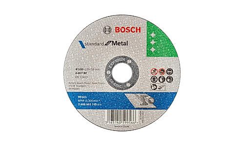 Standard for Metal Cutting Discs with Straight Centre, 16mm Bore for Small Angle Grinders (Pack of 25)