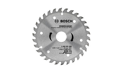 Bosch Circular Saw Blade for wood 4'' / 110mm dia, 20mm Bore , 30 Teeth, Pack of 1