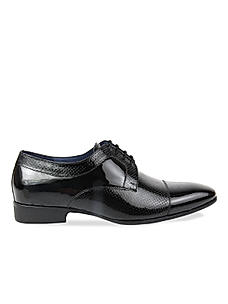 Zuccaro Black patent leather dress shoes