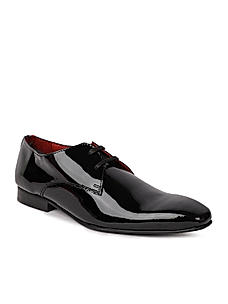 Gabicci Mens Patent Black Dapper