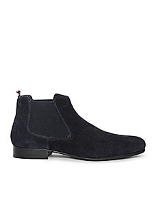 Gabicci Mens True Navy Chelsea Boot - Suede