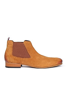 Gabicci Mens Tan Chelsea Boot - Suede