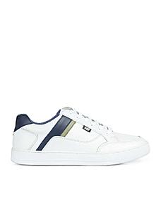 ID Mens White Shoes Casual Lace-up