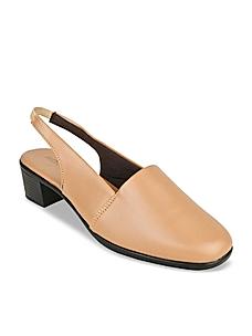 Rocia Beige Women Closed Toe Sling Backs