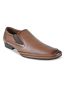 Regal Tan Men Casual Leather Slip Ons