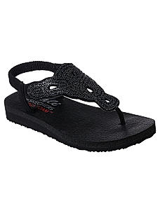 SKECHERS BLACK WOMENS MEDITATION