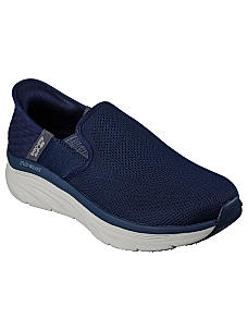 SKECHERS NAVY MENS D'LUX WALKER - ORFORD