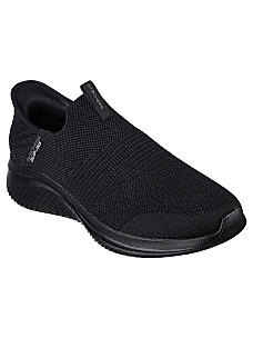 SKECHERS BLACK MENS ULTRA FLEX 3.0 - SMOOTH STEP