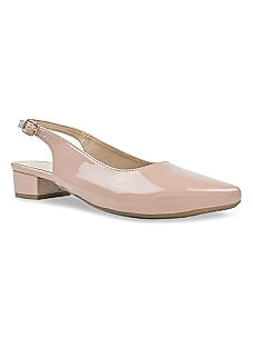 Rocia Nude Women Sling Back Pumps