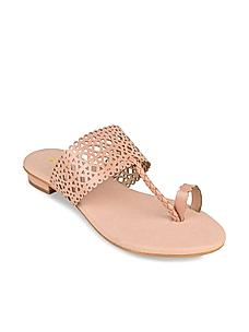 Rocia Pink Women Laser Cut Flats