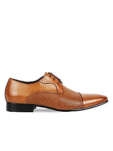 Imperio Tan formal lace up shoes