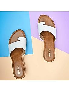 Rocia White Women Casual Wedge Sandals