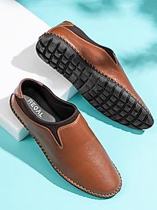 Regal Tan Men Casual Leather Loafers