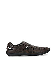 ID Brown Huarache Sandals