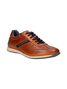 BUGATTI COGNAC MEN THORELLO LACE-UP SNEAKERS