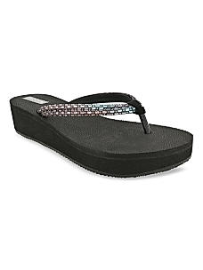 ROCIA Multi Women Diamond Thong Wedges