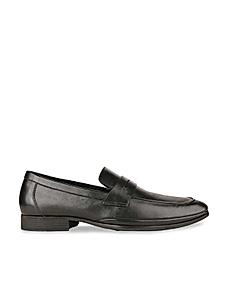 Imperio Black Men Formal Leather Slip On Shoes