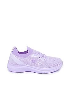 AMP Purple Women Breathable Lightweight Slip On Sneakers