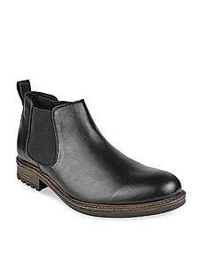 Regal Black Men Leather Boots