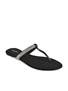 Rocia Black Women Diamante Flats