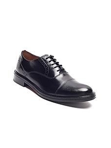 GABICCI BLACK MEN ARISTA OXFORDS FORMAL LACE UP LEATHER SHOES