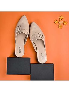 Empower By Rocia Cream Women Casual Mules