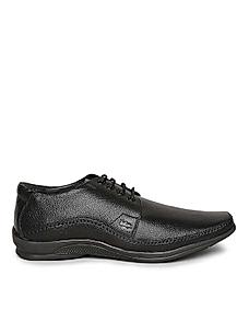 Lee Cooper Black Mens Leather Formal Shoes