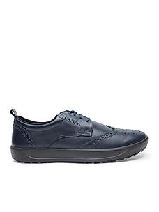 Ergon Style Mens Denver Navy Casual Lace Up